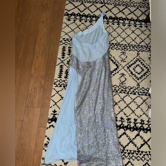 For love and lemons asymmetrical maxi sequence dress - Picture 13 of 16